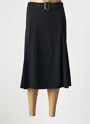 Jupe mi-longue coupe droite noir GERRY WEBER femme