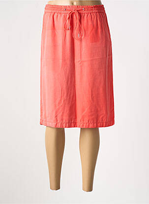 Jupe mi-longue coupe droite orange GERRY WEBER femme