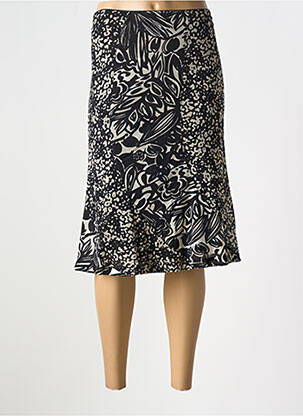Jupe mi-longue coupe évasée noir GERRY WEBER femme