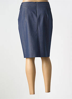 Jupe mi-longue stretch bleu GERRY WEBER femme