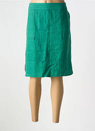 Jupe mi-longue coupe droite vert BETTY BARCLAY femme