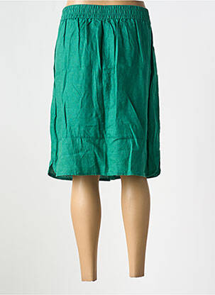 Jupe mi-longue coupe droite vert BETTY BARCLAY femme
