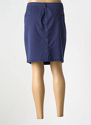 Jupe courte poches bleu KANOPE femme