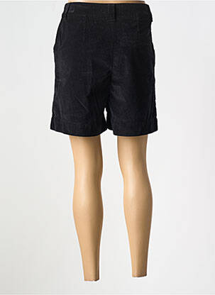 Short fermeture zippée sous rabat avec crochet taille normale noir KANOPE femme