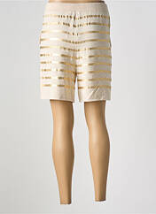 Bermuda beige MAJESTIC FILATURES pour femme seconde vue