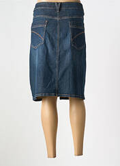 Jupe mi-longue bleu CARMEN pour femme seconde vue