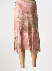 Jupe mi-longue rose GELCO pour femme seconde vue