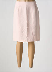 Jupe mi-longue rose GEVANA pour femme seconde vue