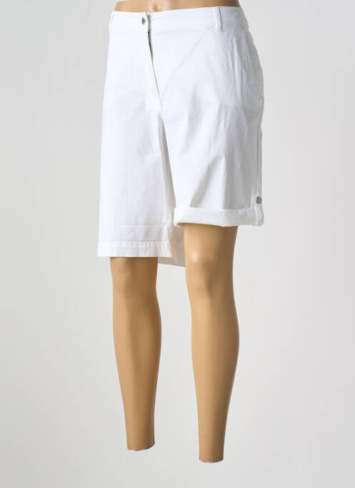 Bermuda blanc BETTY BARCLAY pour femme