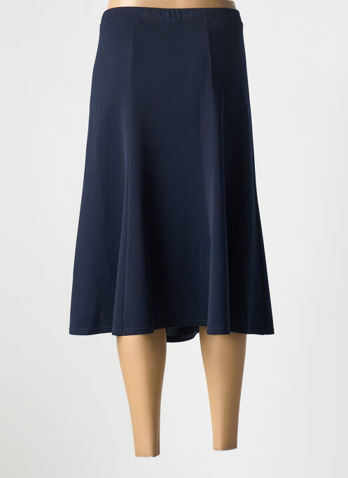 Jupe mi-longue bleu GEVANA pour femme