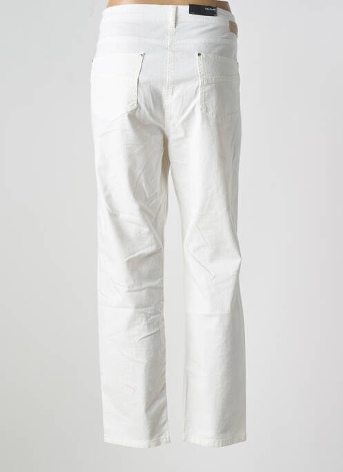Pantalon droit blanc BETTY BARCLAY pour femme