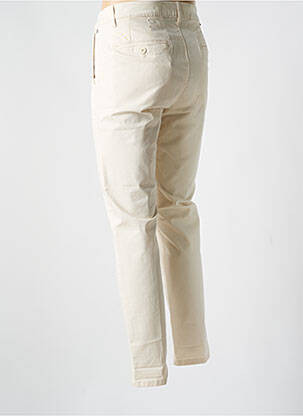 Pantalon chino stretch taille normale beige FREEMAN T.PORTER homme
