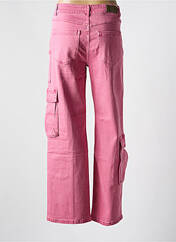 Jeans coupe large rose NEKANE pour femme seconde vue