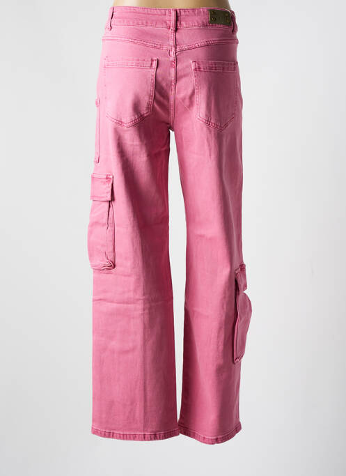 Jeans coupe large rose NEKANE pour femme