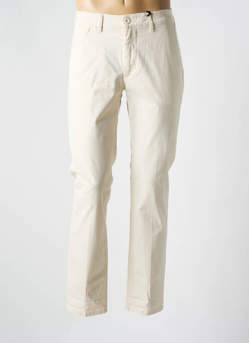 Pantalon chino beige FREEMAN T.PORTER pour homme