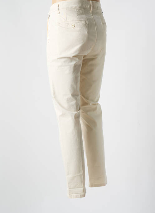 Pantalon chino beige FREEMAN T.PORTER pour homme