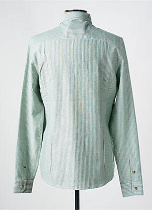 Chemise manches longues coupe cintrée vert FREEMAN T.PORTER homme
