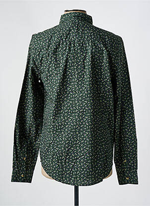 Chemise manches longues coupe droite vert FREEMAN T.PORTER homme