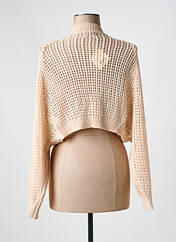 Gilet manches longues beige NEKANE pour femme seconde vue