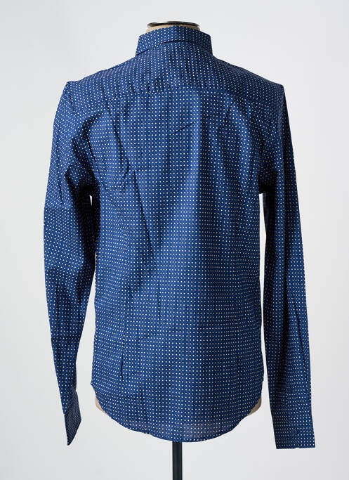 Chemise manches longues bleu FREEMAN T.PORTER pour homme