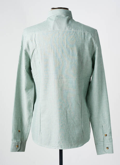 Chemise manches longues vert FREEMAN T.PORTER pour homme