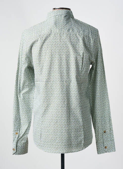 Chemise manches longues vert FREEMAN T.PORTER pour homme
