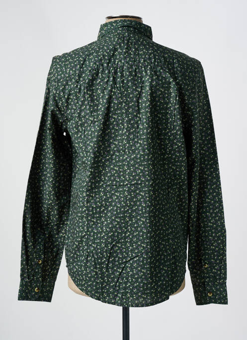 Chemise manches longues vert FREEMAN T.PORTER pour homme