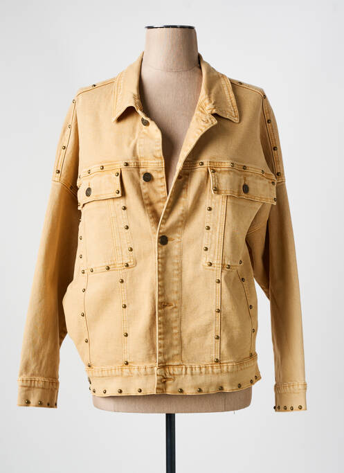 Veste casual marron NEKANE pour femme