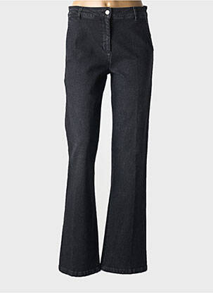 Jeans bootcut taille normale taille normale noir SIGNE NATURE femme
