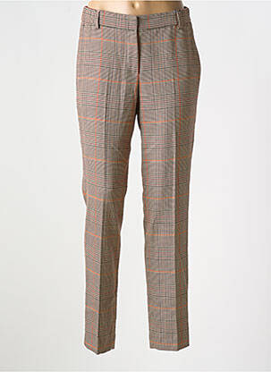 Pantalon chino taille normale taille normale marron GARDEUR femme