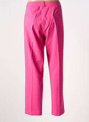Pantalon chino taille normale taille normale rose SIGNE NATURE femme