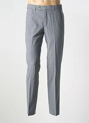Pantalon chino tissage chiné taille normale gris MEYER homme