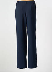 Pantalon droit bleu CHRISTINE LAURE pour femme seconde vue