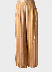Pantalon large marron LA FEE MARABOUTEE pour femme seconde vue