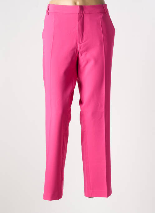 Pantalon chino rose SIGNE NATURE pour femme