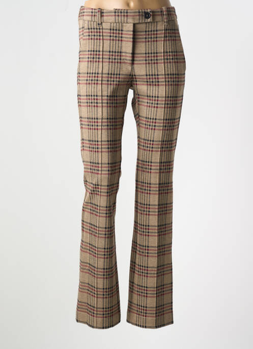 Pantalon flare beige ZERRES pour femme