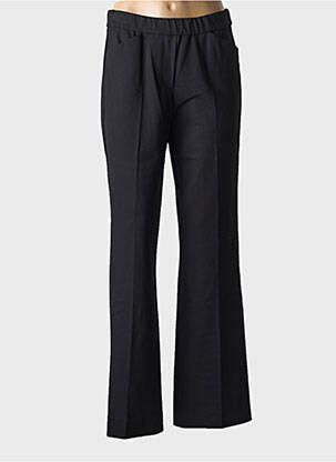 Pantalon droit taille élastique noir GARDEUR femme