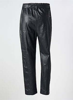 Pantalon droit taille élastique noir LIU  JO femme