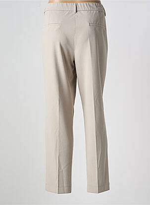 Pantalon droit poches beige GARDEUR femme