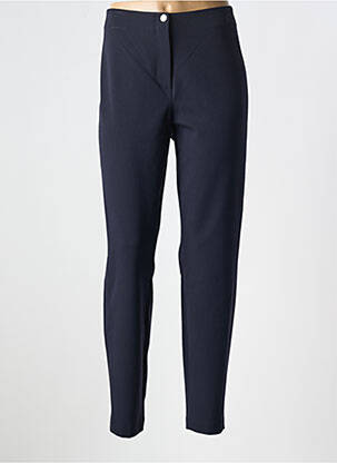 Pantalon slim taille élastique bleu GERRY WEBER femme
