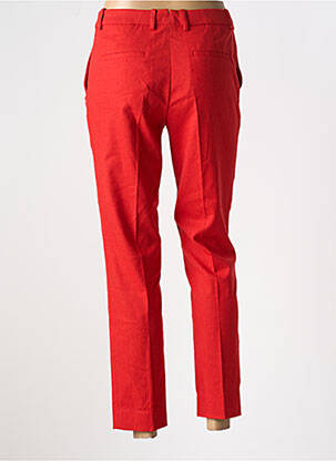 Pantalon 7/8 fermeture zippée sous rabat avec crochet rouge GANT femme
