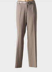 Pantalon droit beige GERRY WEBER pour femme seconde vue