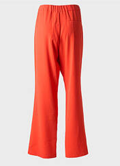 Pantalon droit orange SIGNE NATURE pour femme seconde vue
