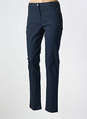 Pantalon slim bleu CHRISTINE LAURE pour femme seconde vue