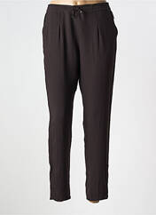 Pantalon slim marron LOLA ESPELETA pour femme seconde vue