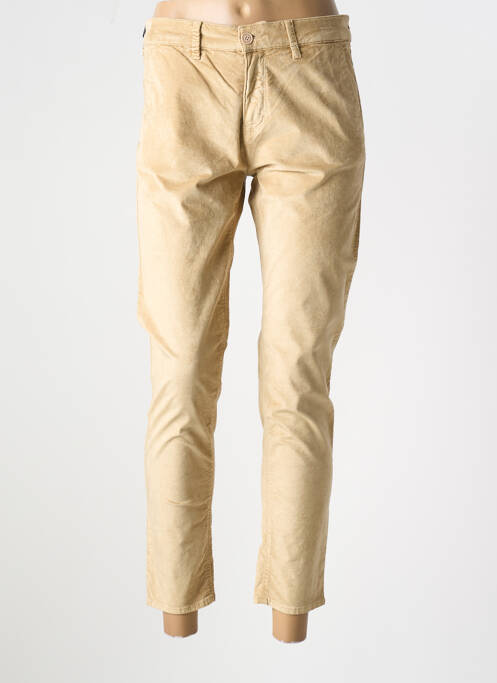 Pantalon 7/8 beige FIVE pour femme