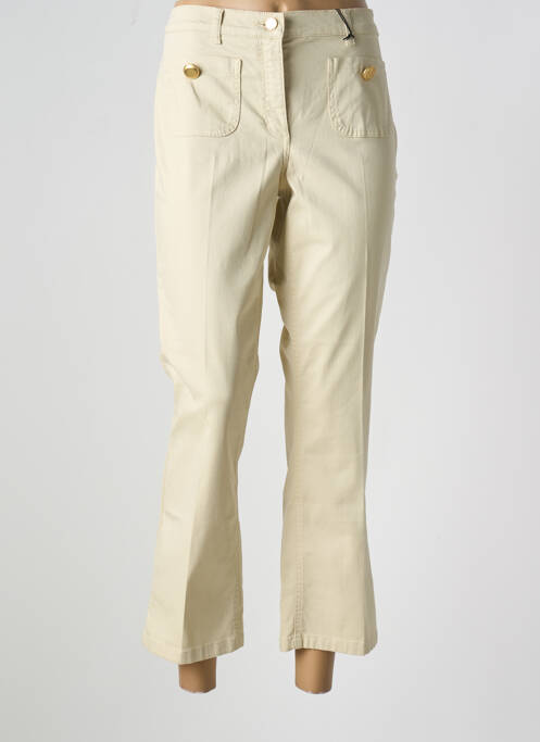 Pantalon droit beige BETTY BARCLAY pour femme