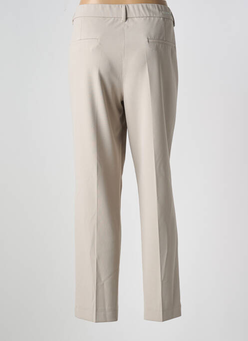 Pantalon droit beige GARDEUR pour femme