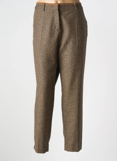 Pantalon droit marron GERRY WEBER pour femme
