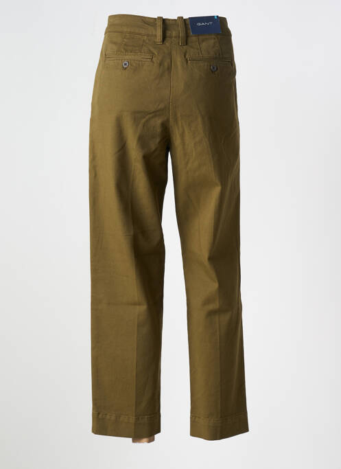 Pantalon droit vert GANT pour femme